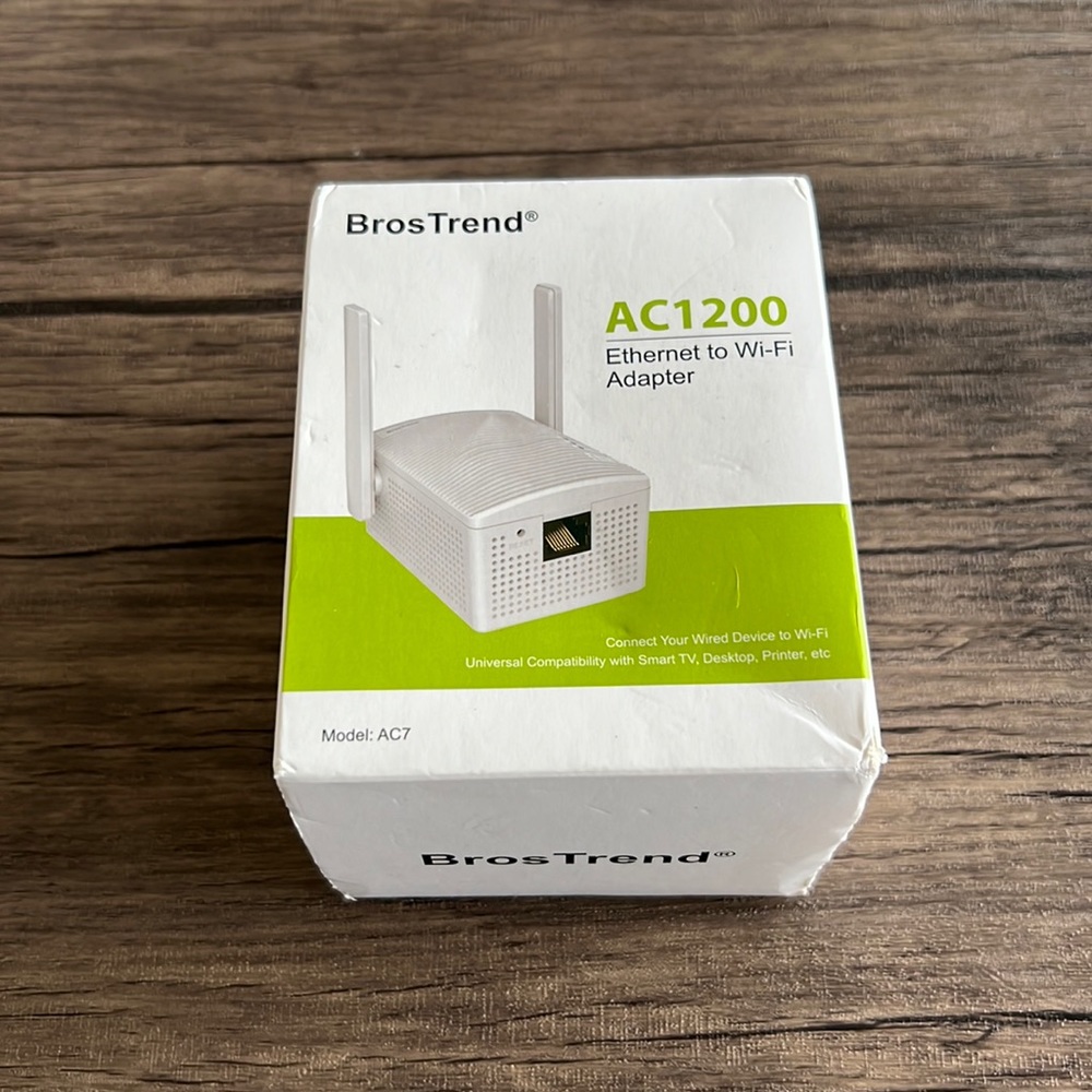 BrosTrend AC1200 Ethernet to Wi-Fi Adapter